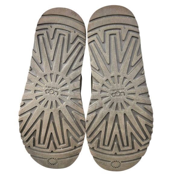 UGG Women’s Bailey Button III Brown Bomber Tall Winter Boot Size US 10 - Picture 9 of 10